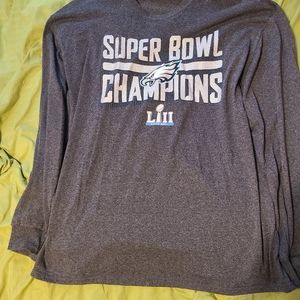 Philadelphia Eagles superbowl longsleeve tshirt